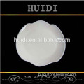 Wholesale ceramic white new bone china dinner plate/pizza plate for wedding